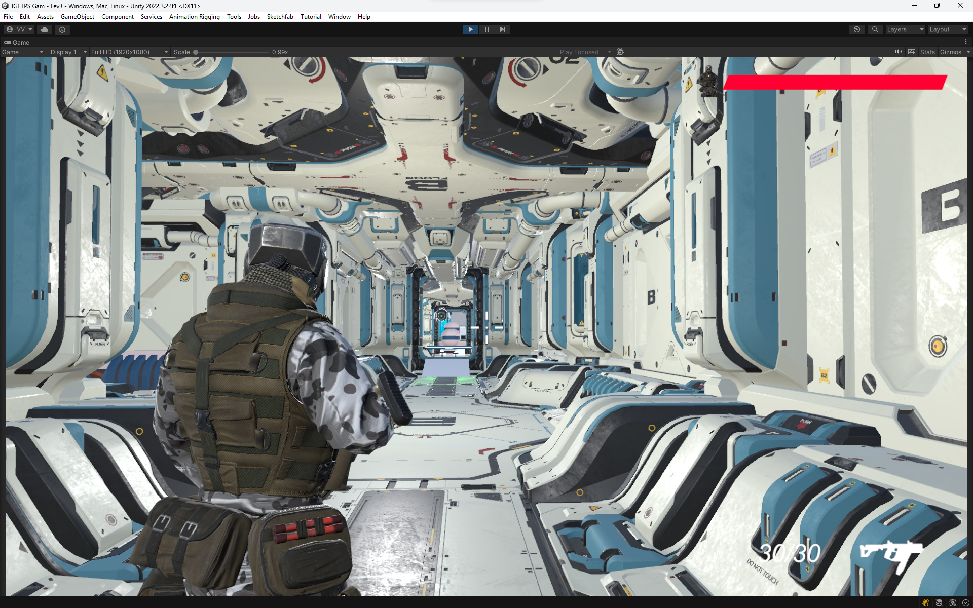 Screenshot 1 - Temple Entrance